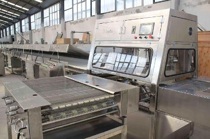 Picture of Industrial Chocolate Enrober Machinery